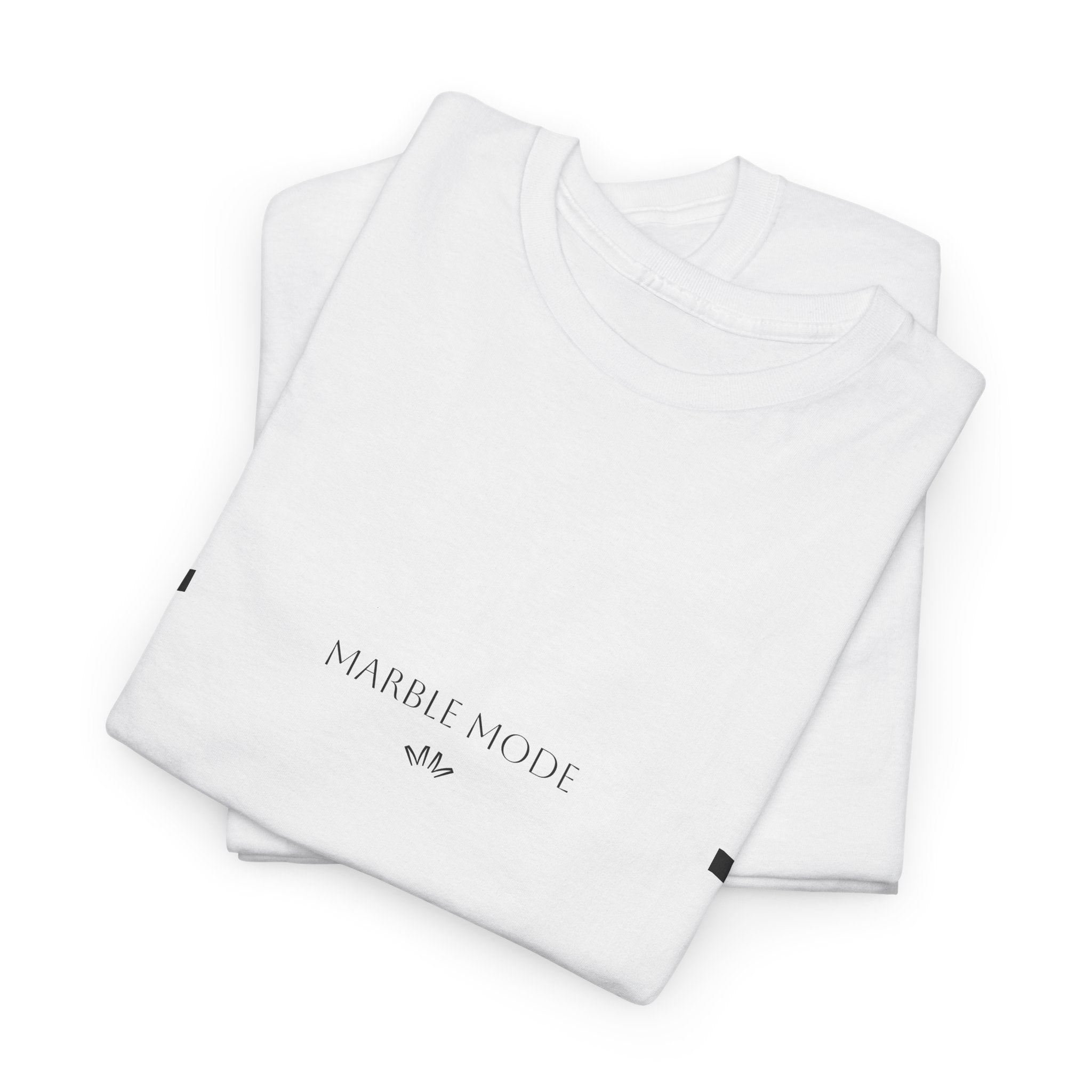 Marble Mode Minimalist White Shirt
