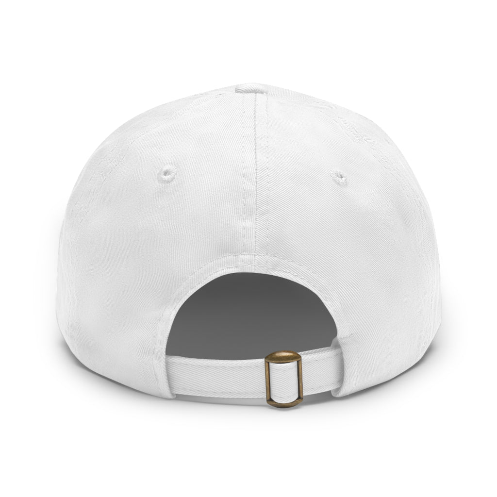 Marble Mode Cap with Leather Patch - Hat