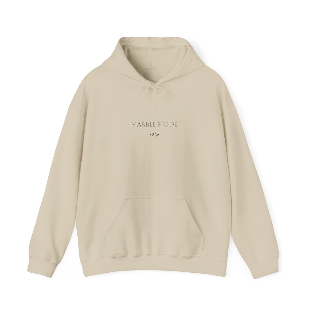 Marble Mode Hoodie — Sand